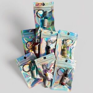 Wine bottle key chains